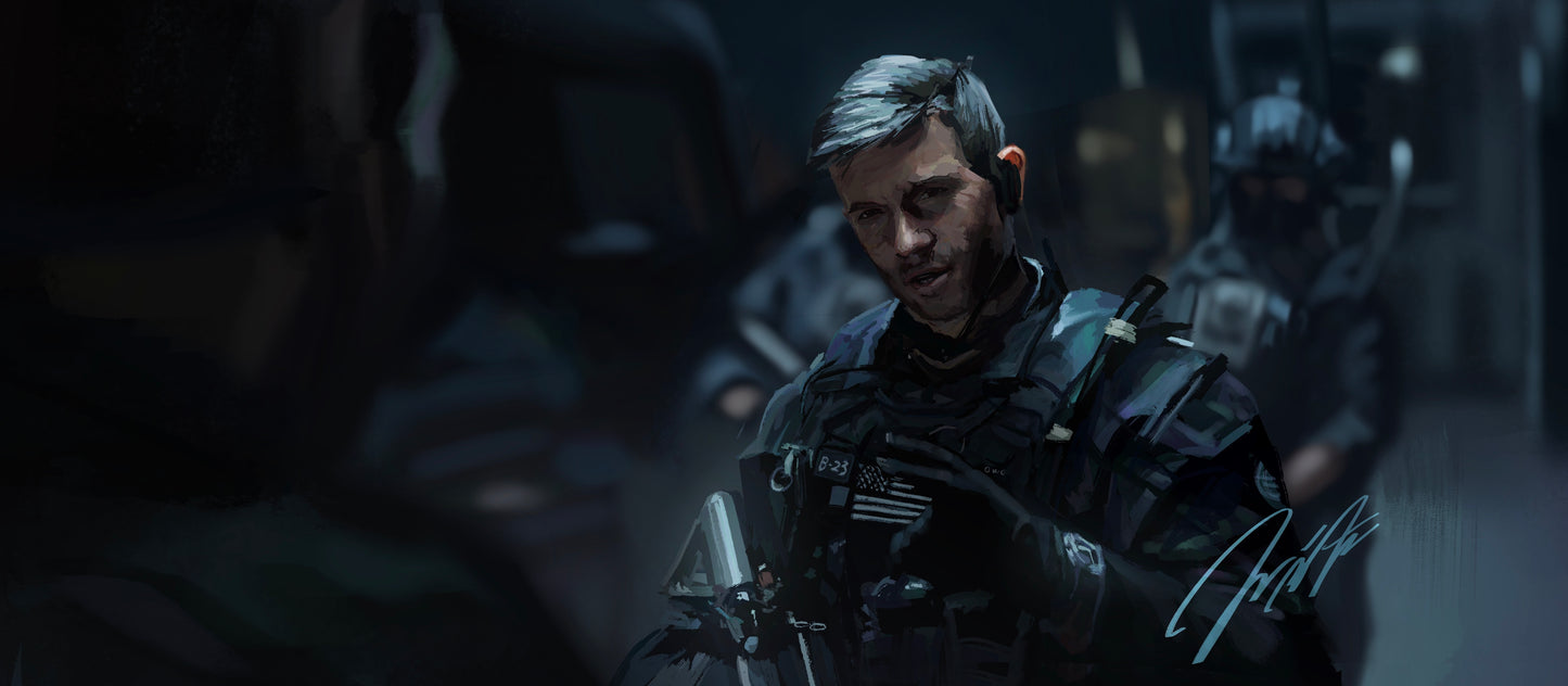Phillip Graves Fan Art Print 1