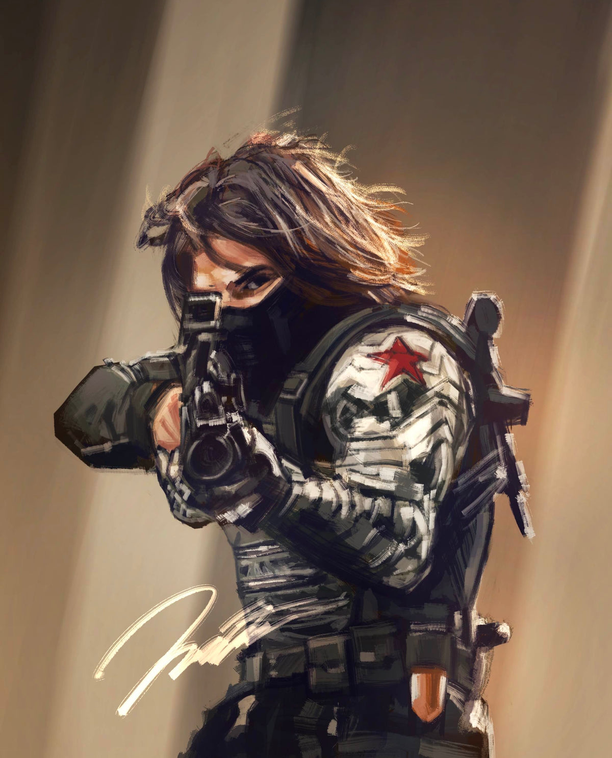 Winter Soldier 3 Print