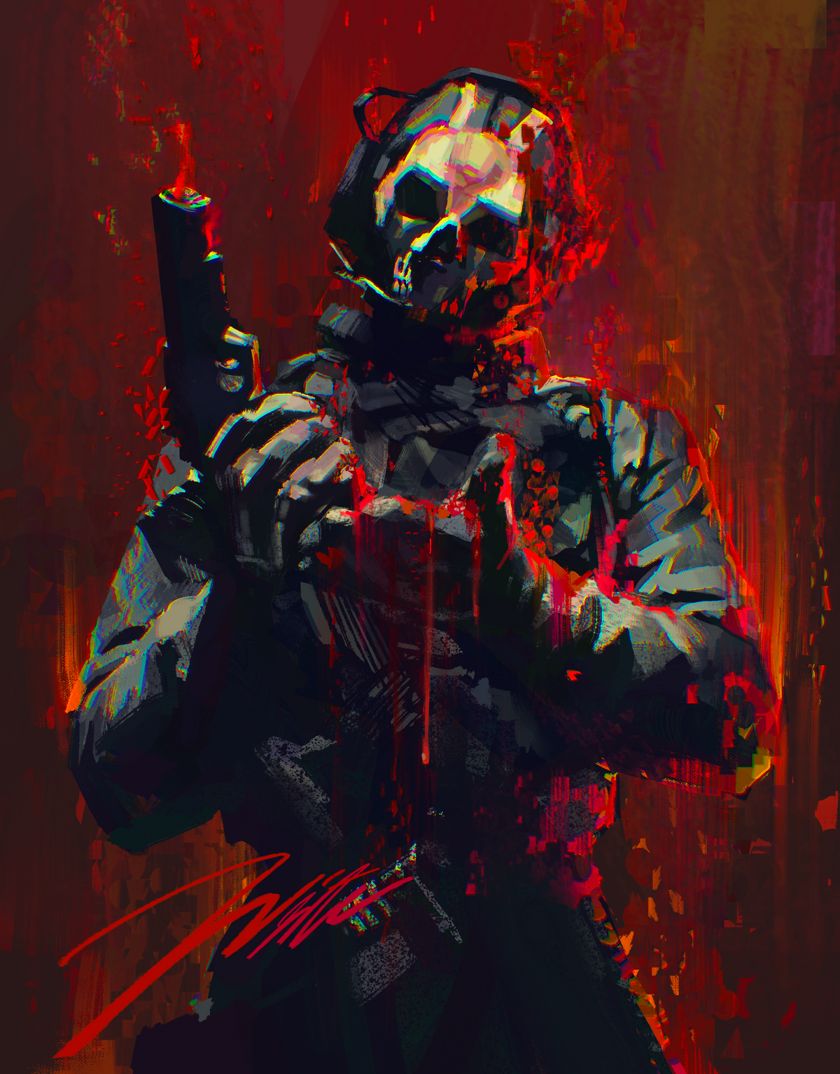 Ghost Fan Art Print 3