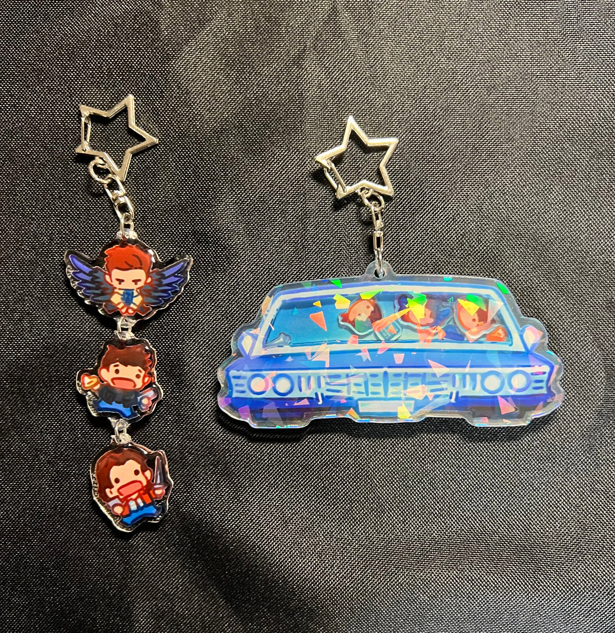 Supernatural Keychains