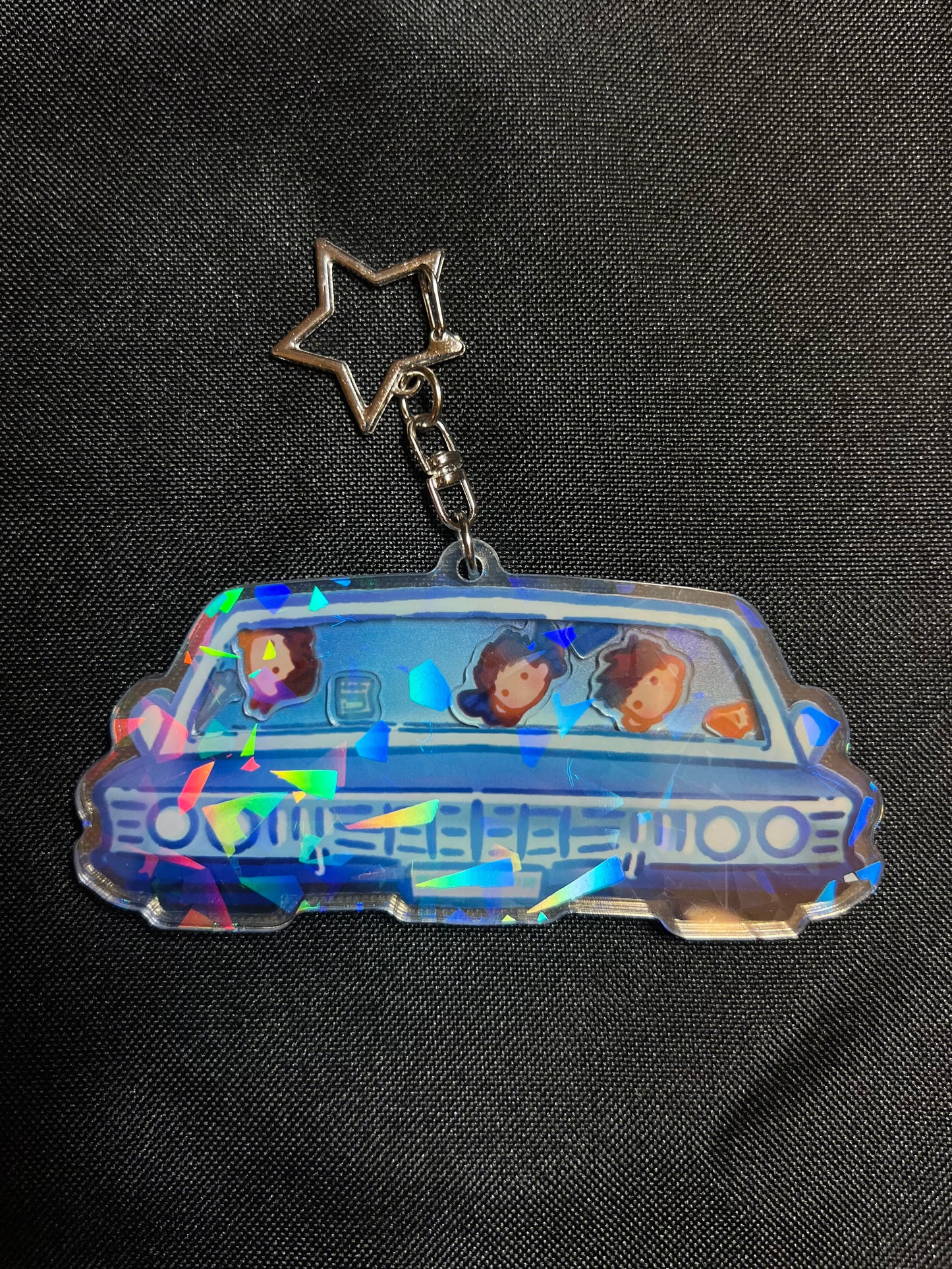 Supernatural Impala Shaker Keychain