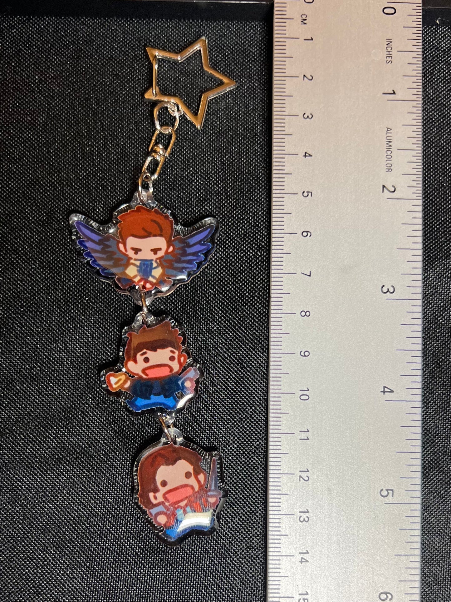 Supernatural Dangle Keychain