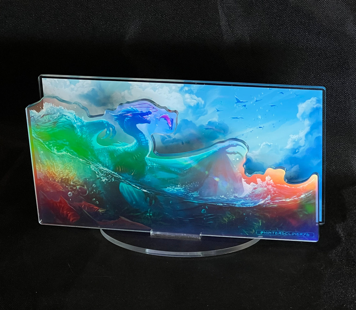 Water Dragon Acrylic Stand
