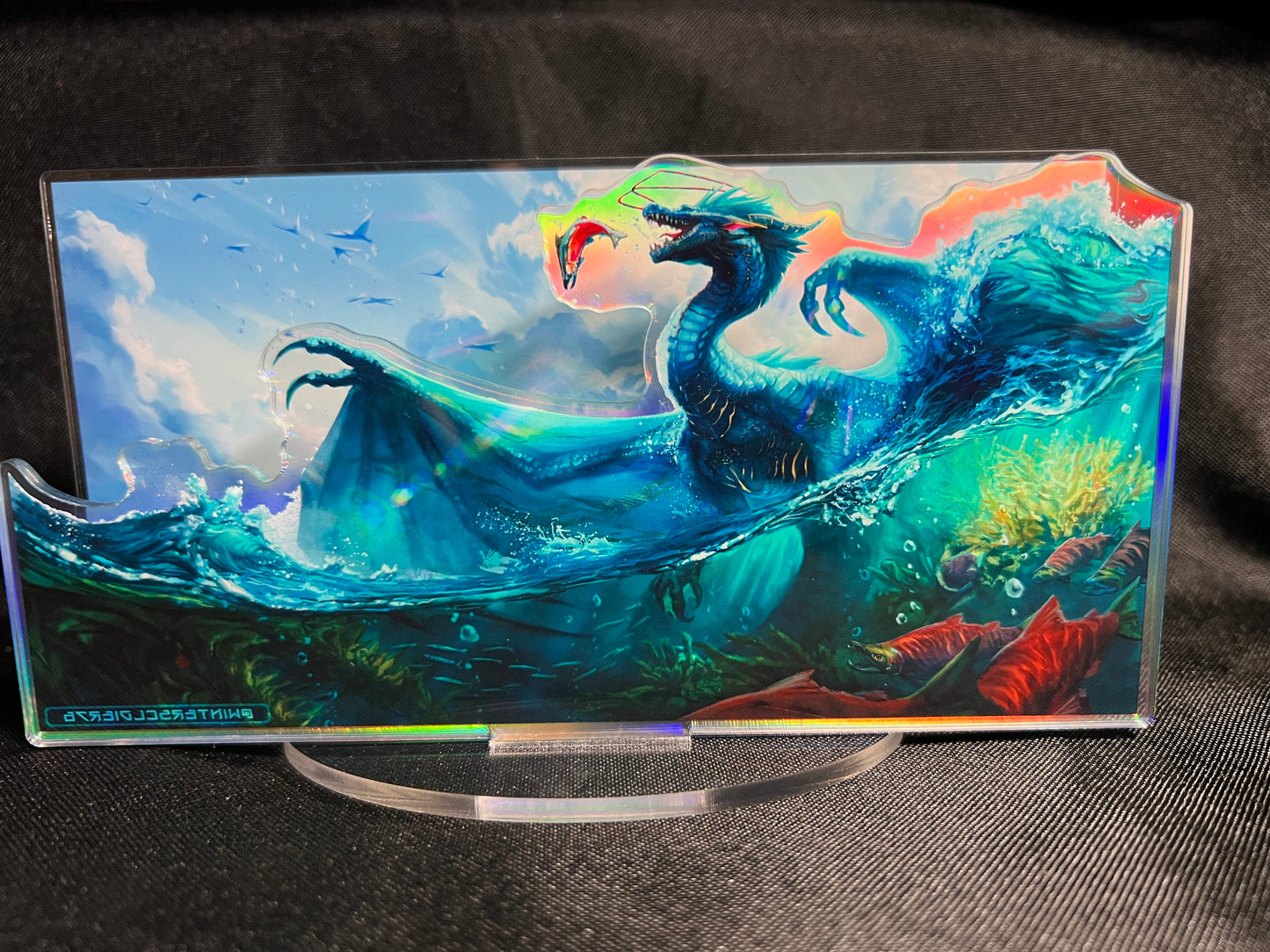 Water Dragon Acrylic Stand