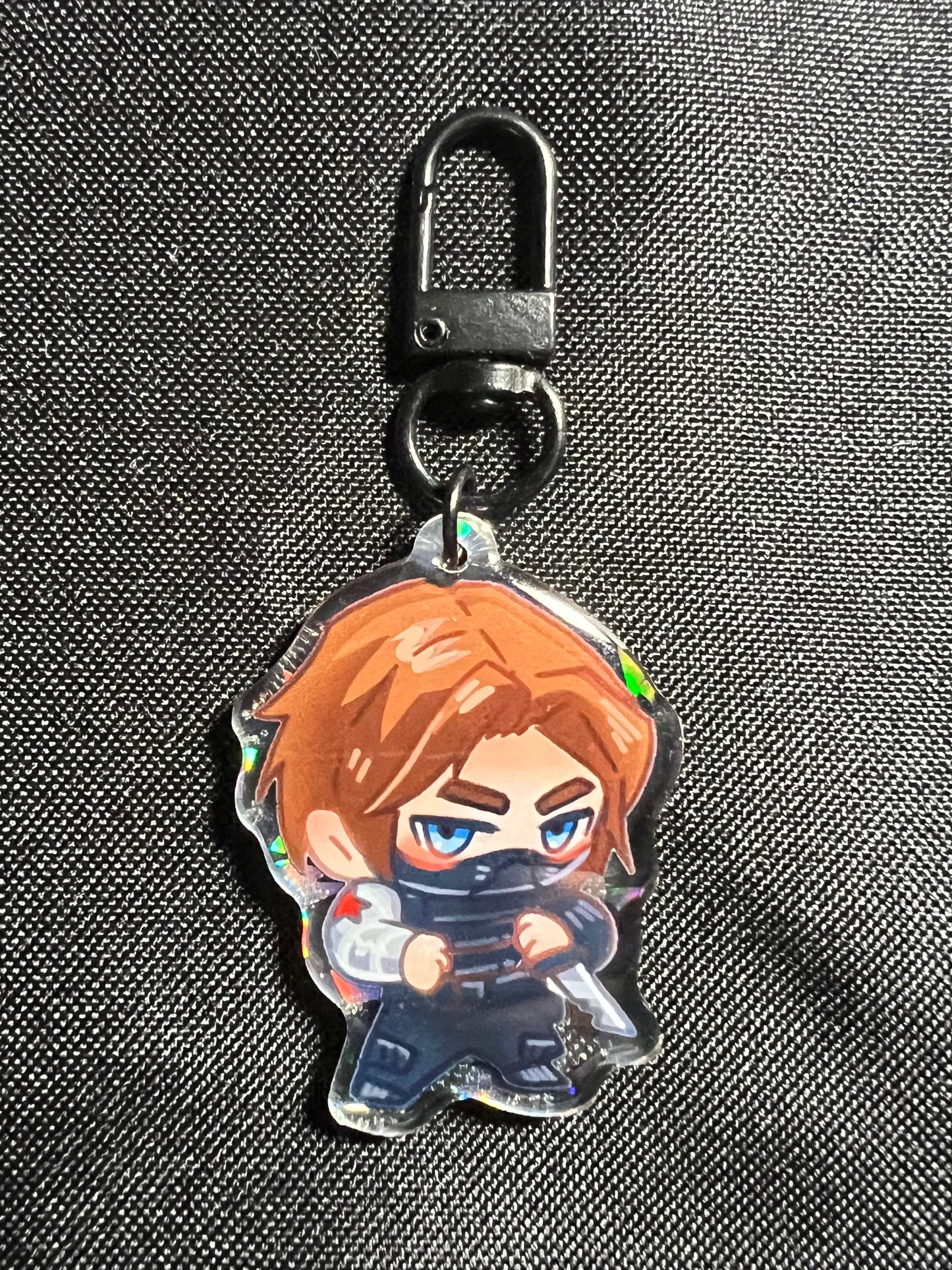 Winter Soldier (Bucky) Keychain