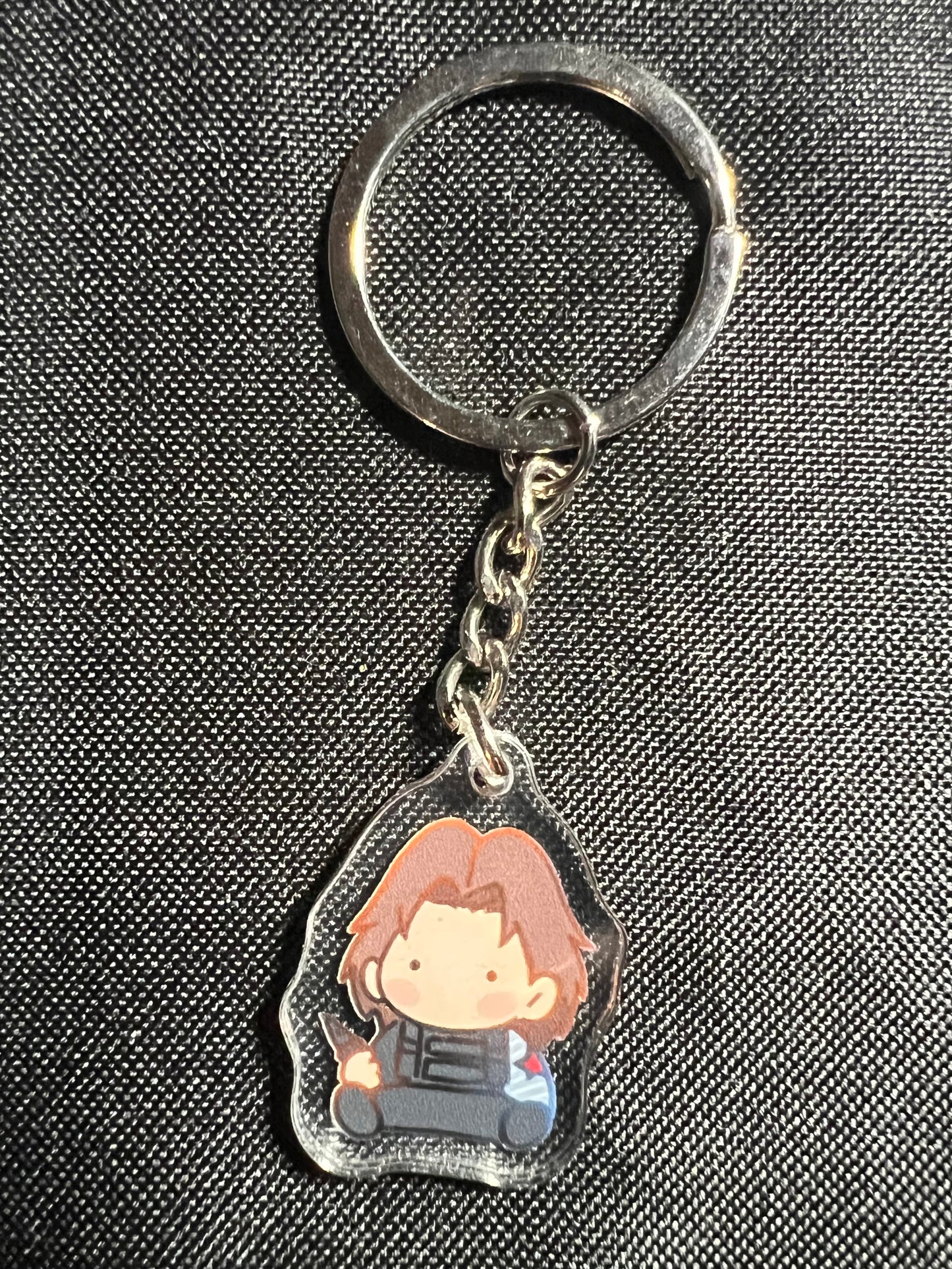 Mini Winter Soldier Keychain