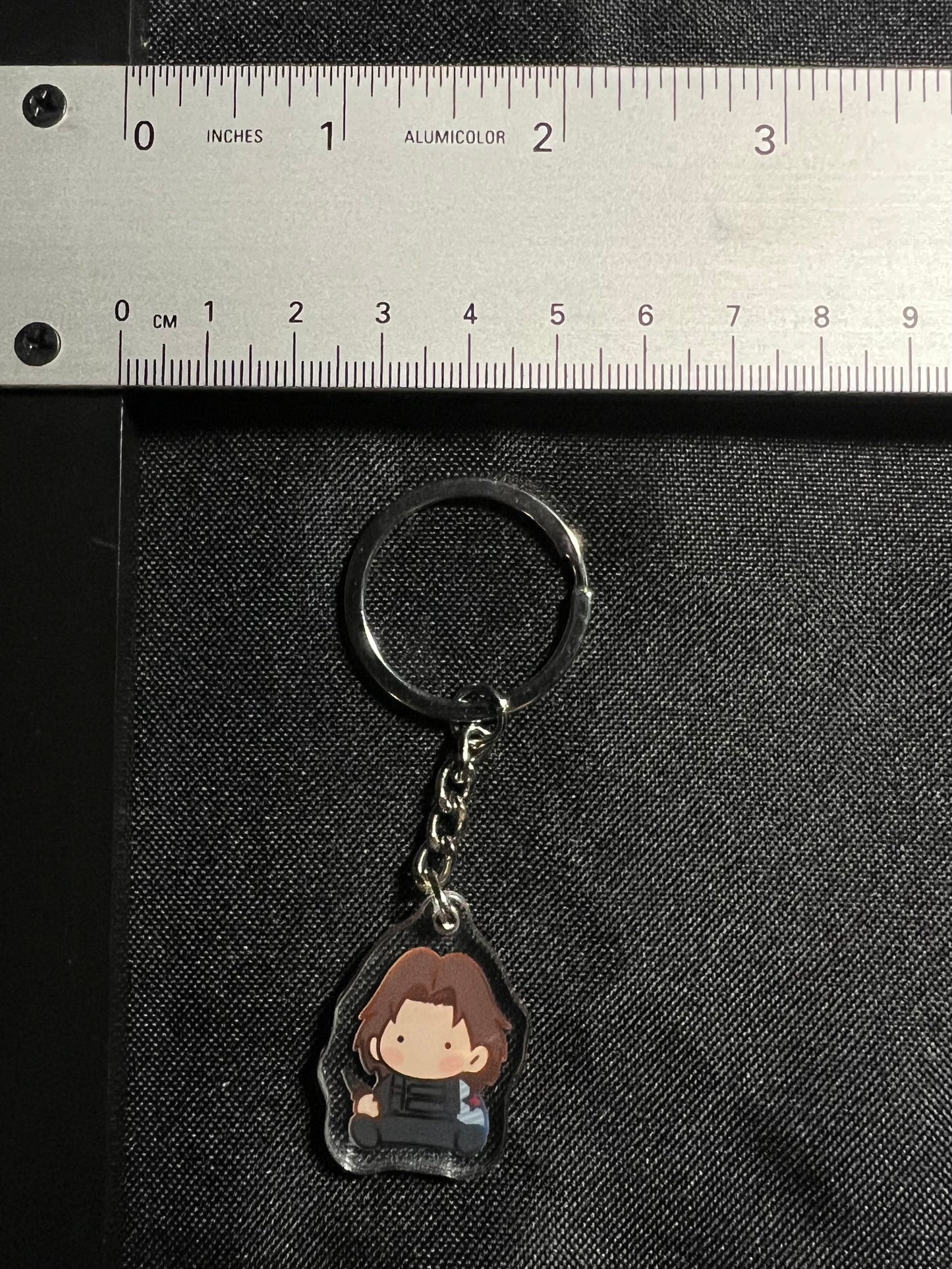 Mini Winter Soldier Keychain