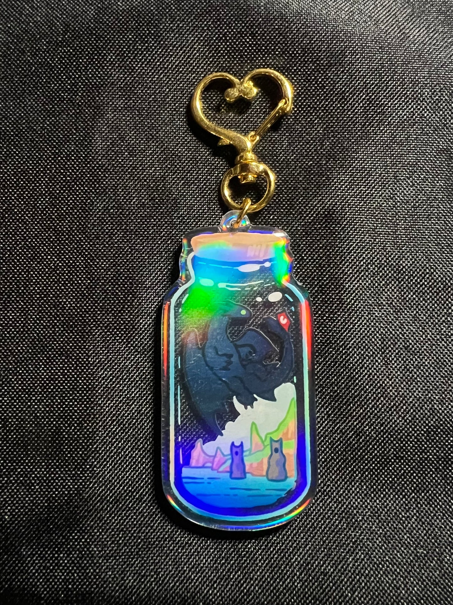 Toothless Dragon Keychain