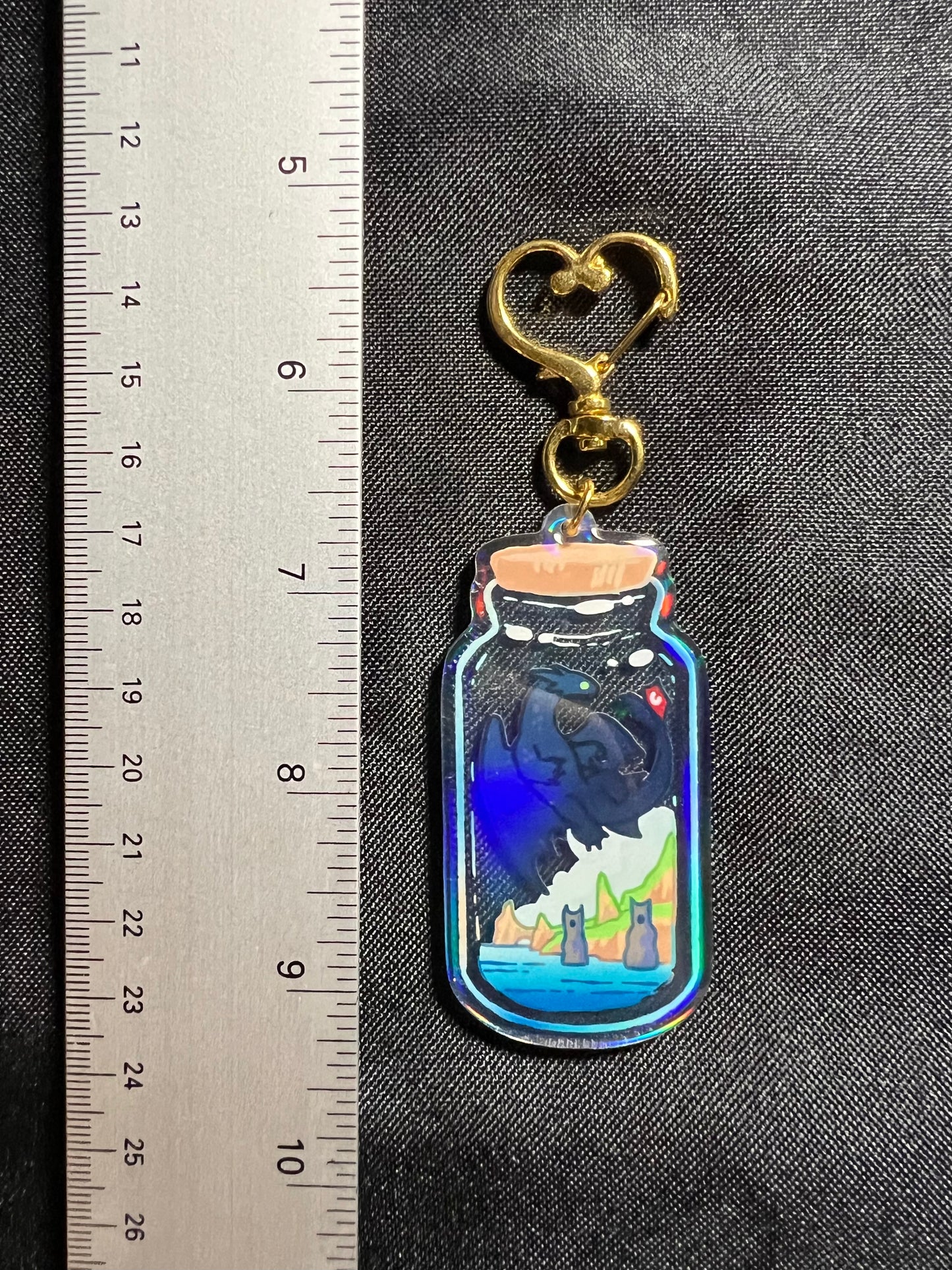 Toothless Dragon Keychain