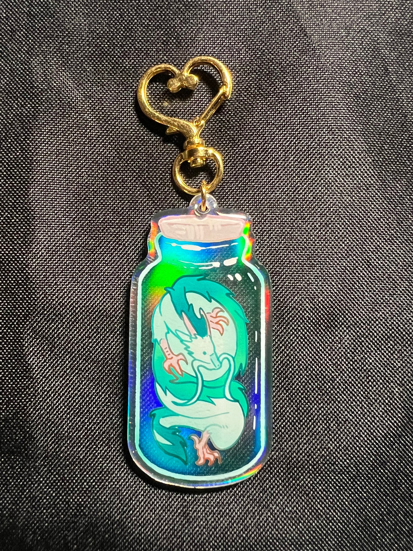 Haku Dragon Keychain