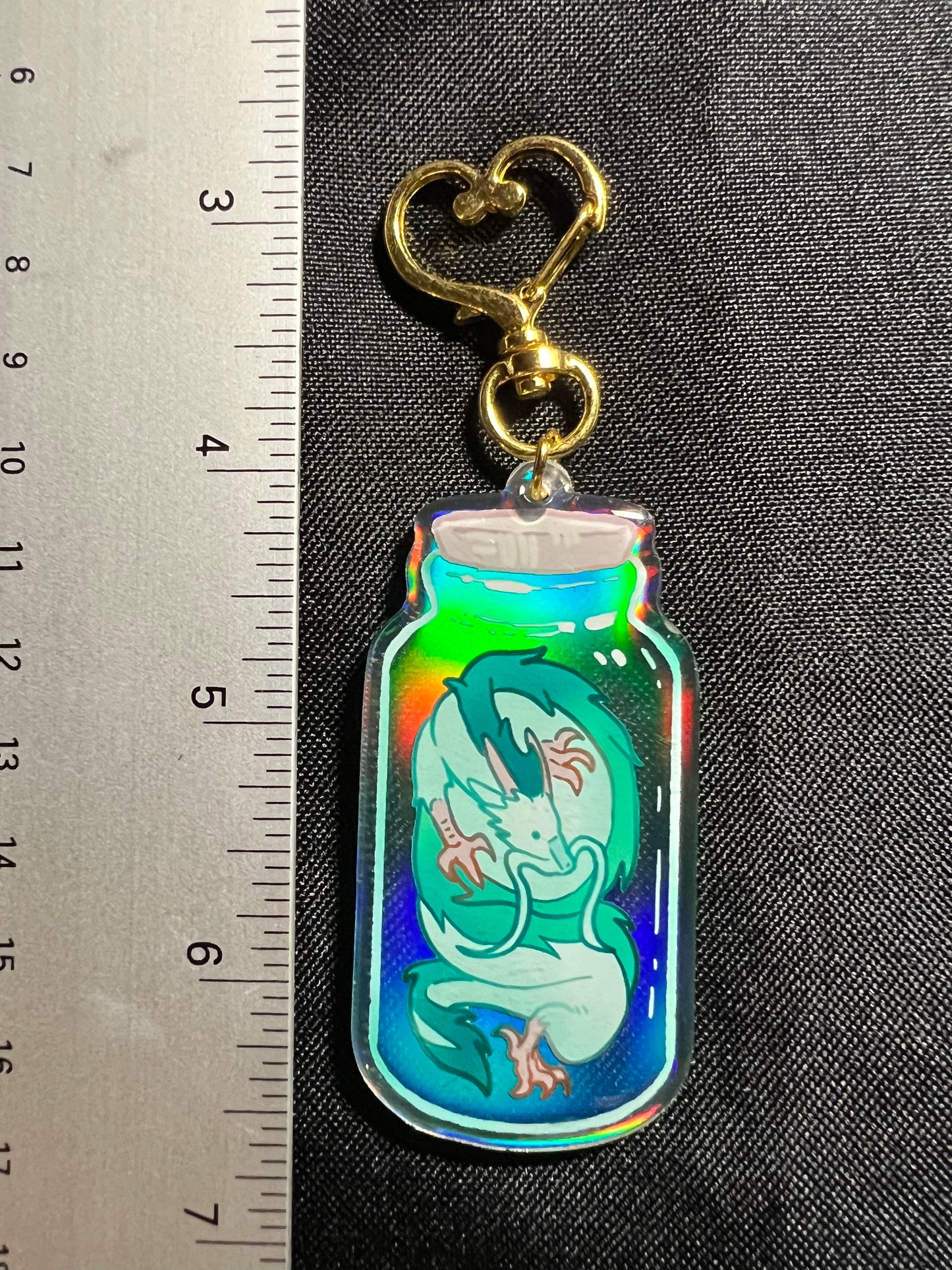 Haku Dragon Keychain