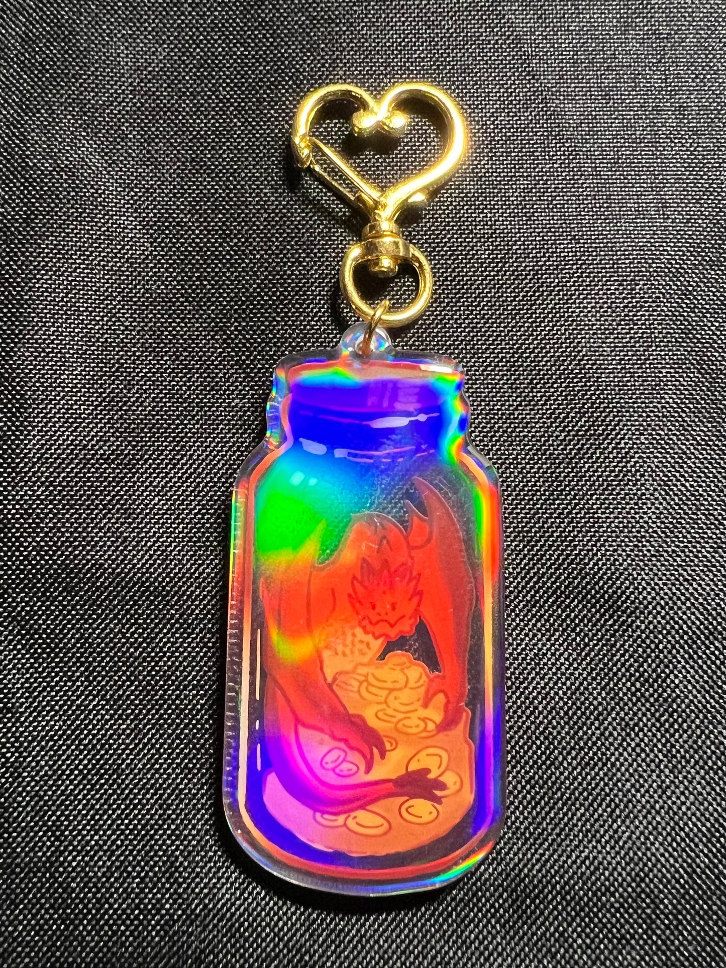 Smaug Dragon Keychain