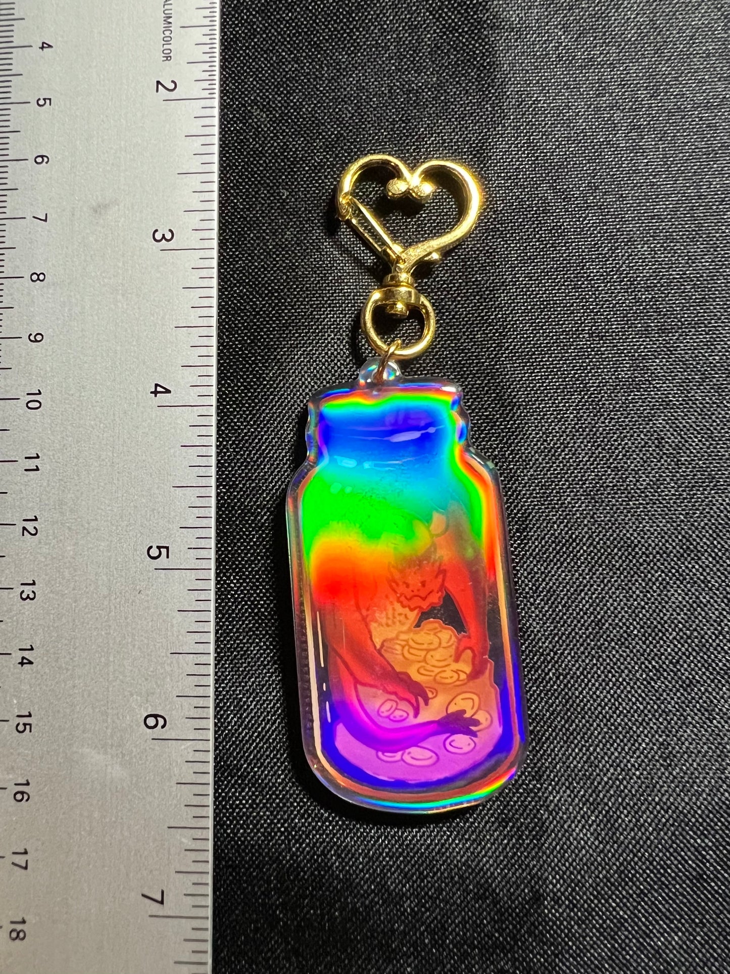Smaug Dragon Keychain