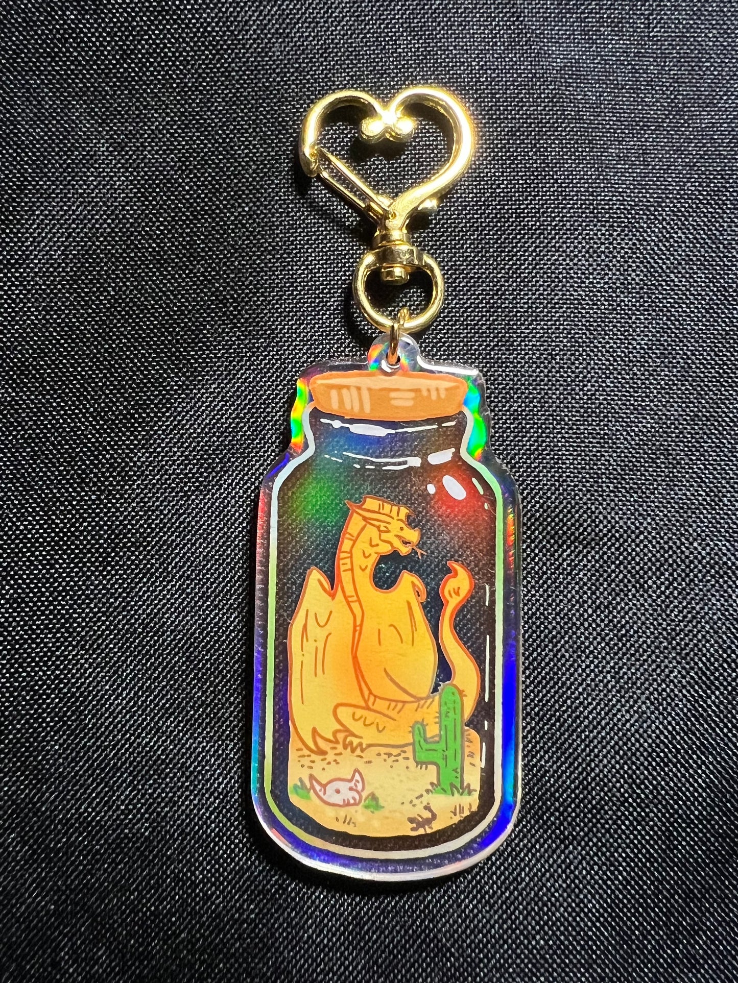 Sand Dragon Keychain