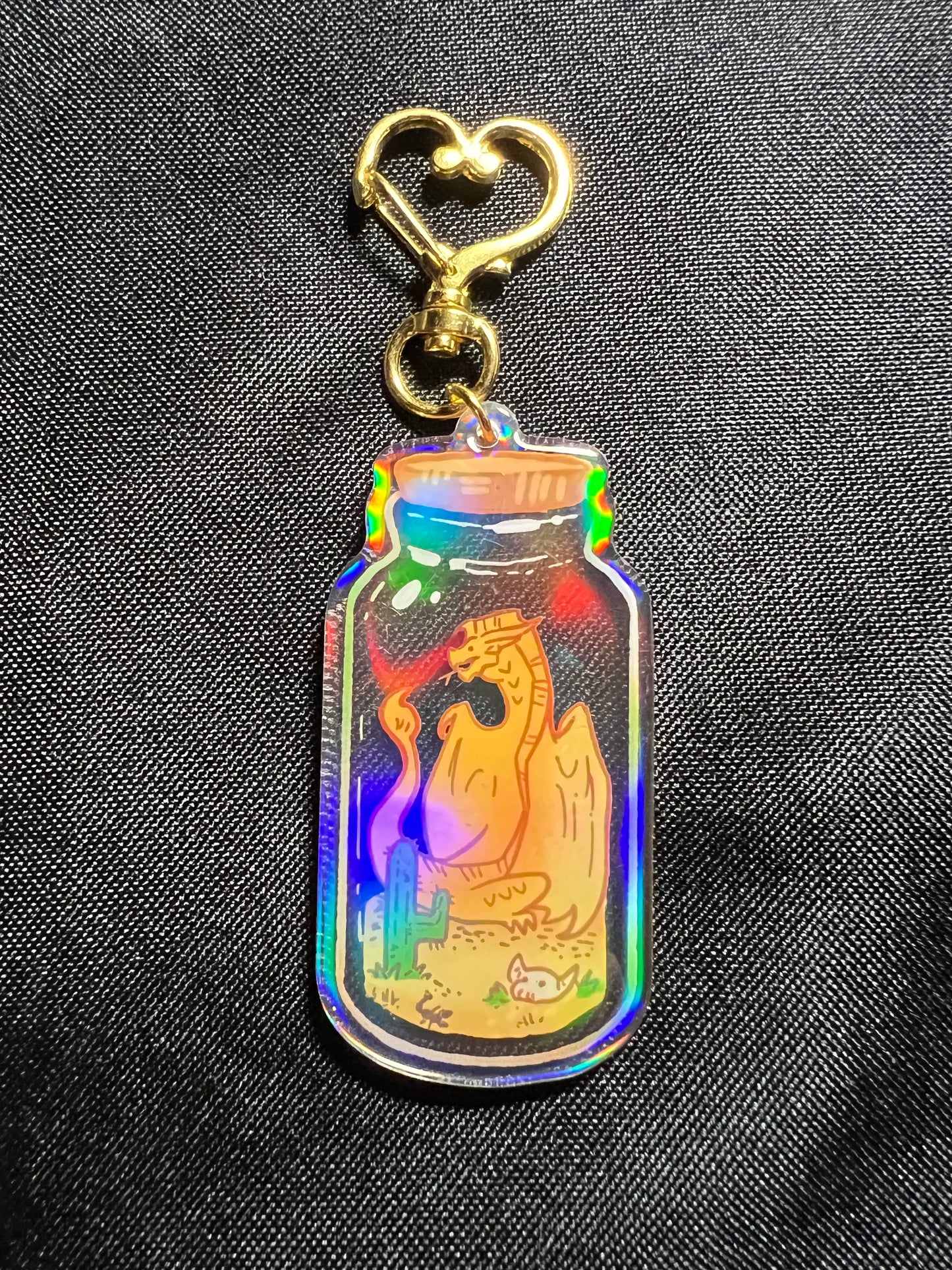 Sand Dragon Keychain