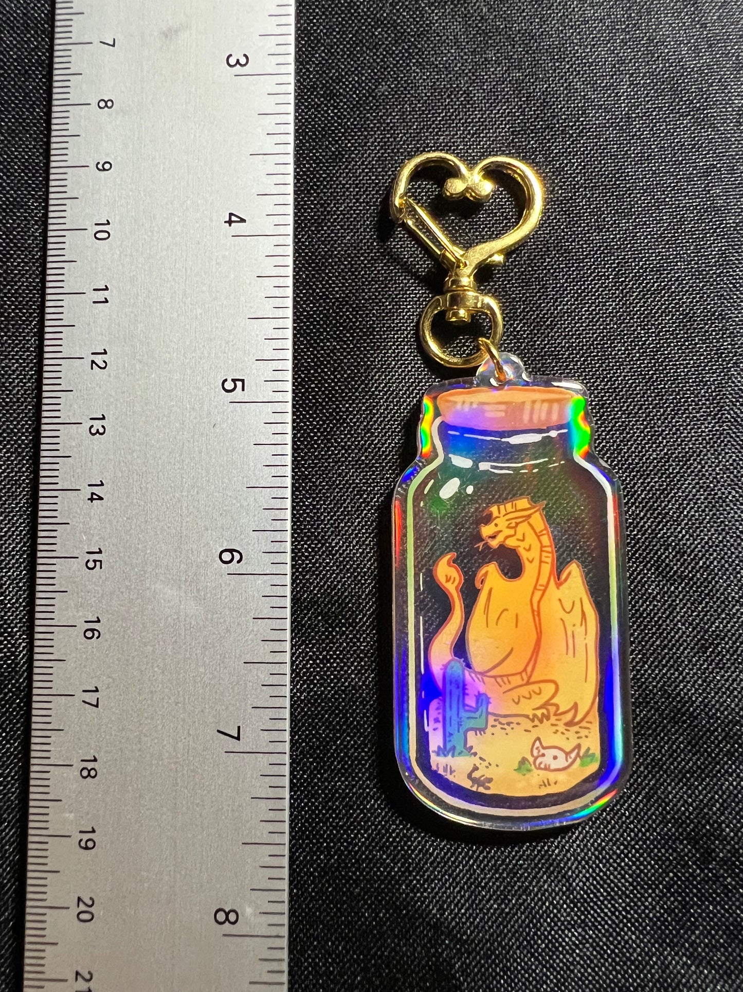 Sand Dragon Keychain