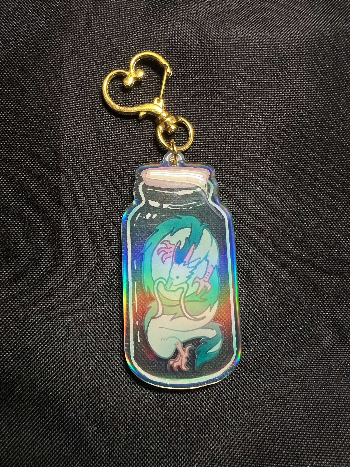 Haku Dragon Keychain