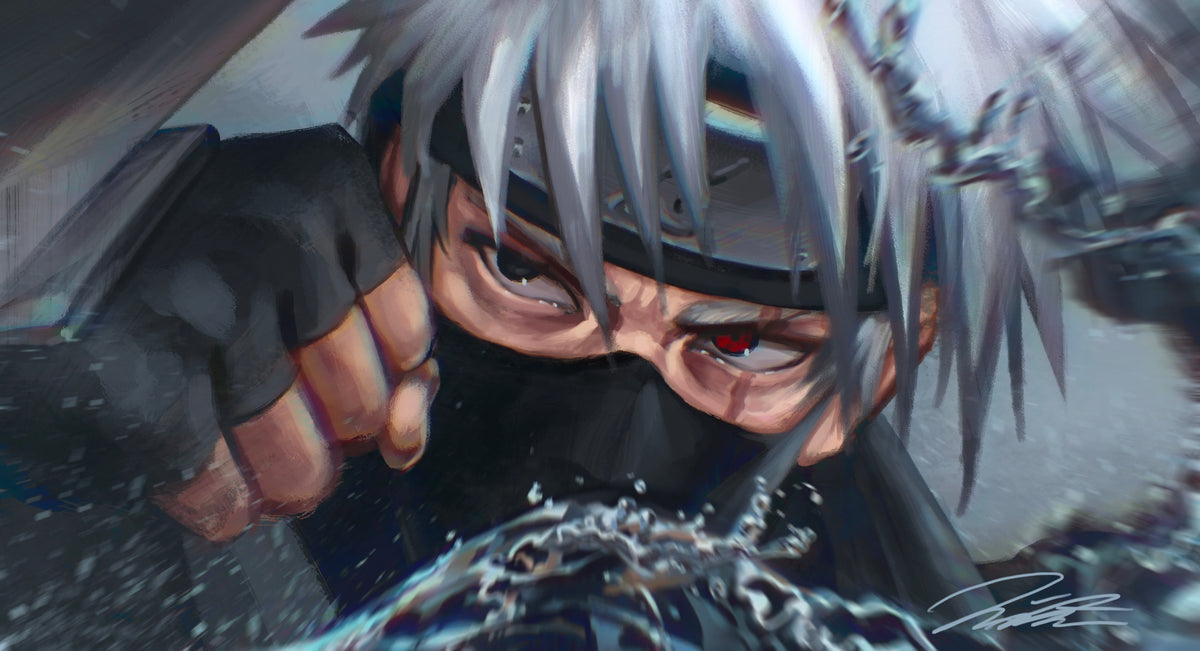 Kakashi Fan Art Print