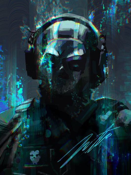 Ghost Fan Art Print 2