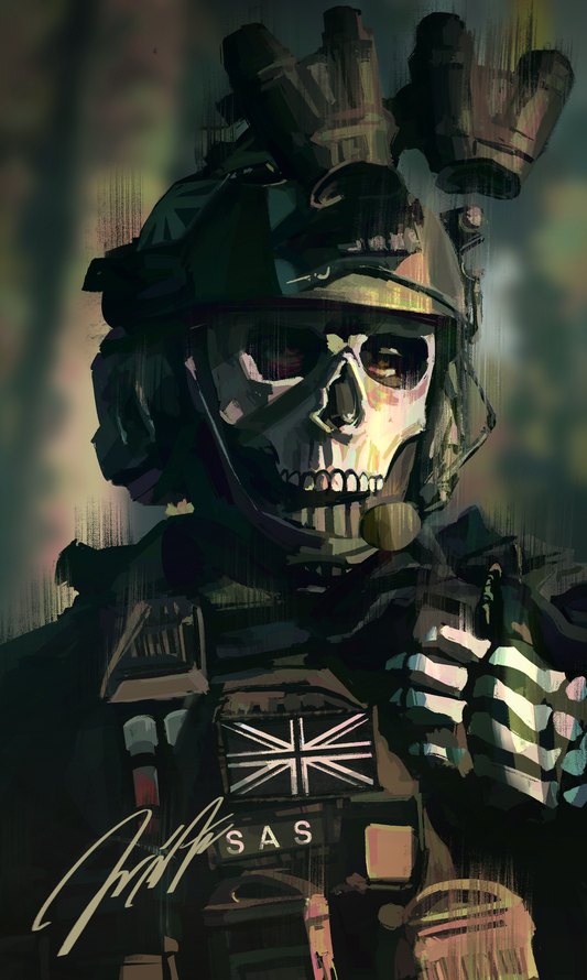 Ghost Fan Art Print 11