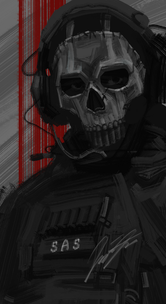 Ghost Fan Art Print 8