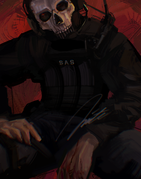 Ghost Fan Art Print 7