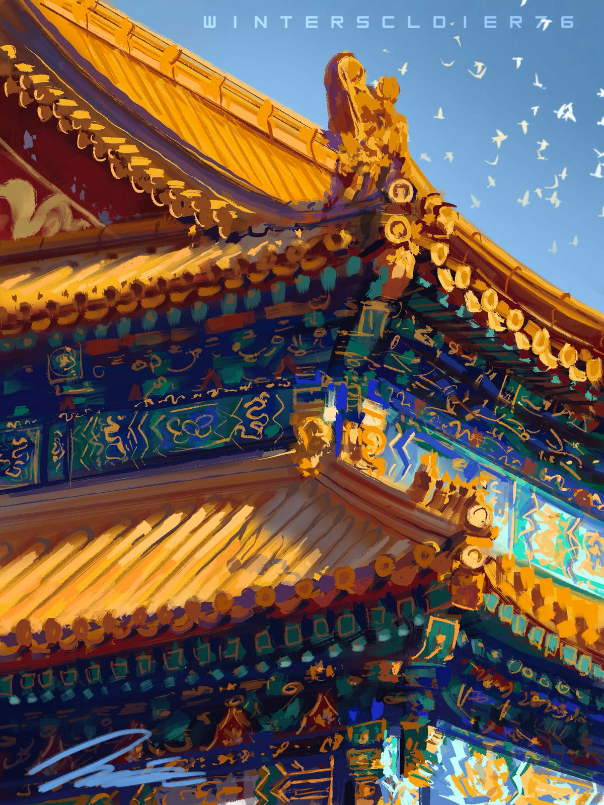 Forbidden City China Print