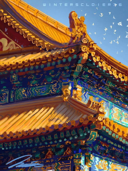 Forbidden City China Print