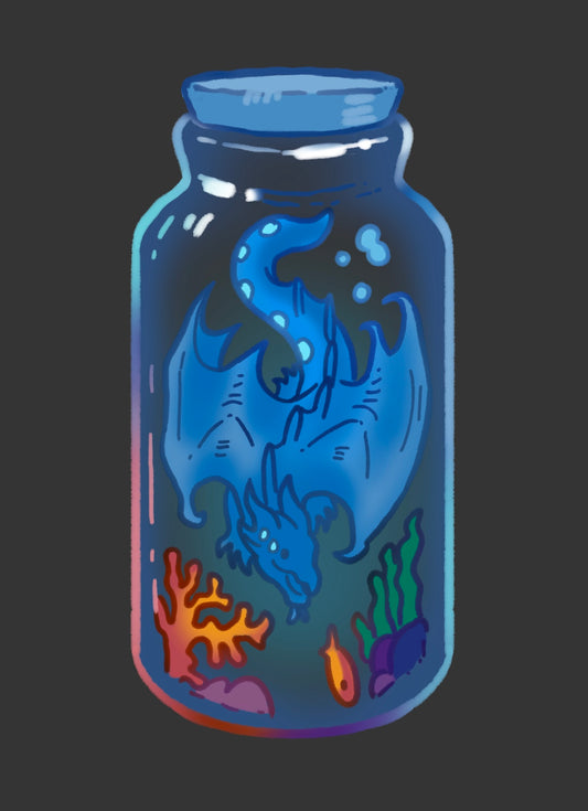 Sea Dragon Keychain
