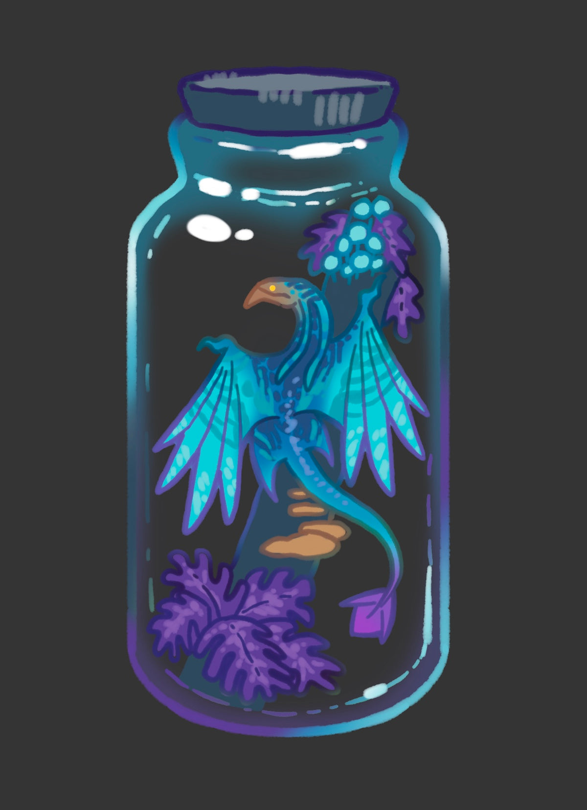 Ikran Mountain Banshee Dragon (Avatar) Keychain