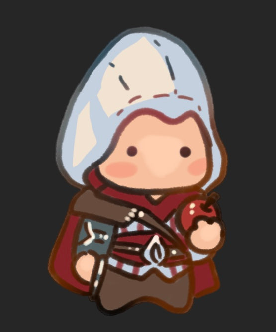 Mini Ezio Auditore Keychain