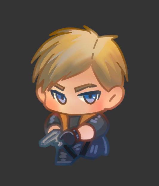Leon Kennedy Keychain