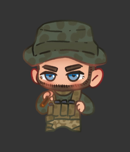 Captain Price Keychain