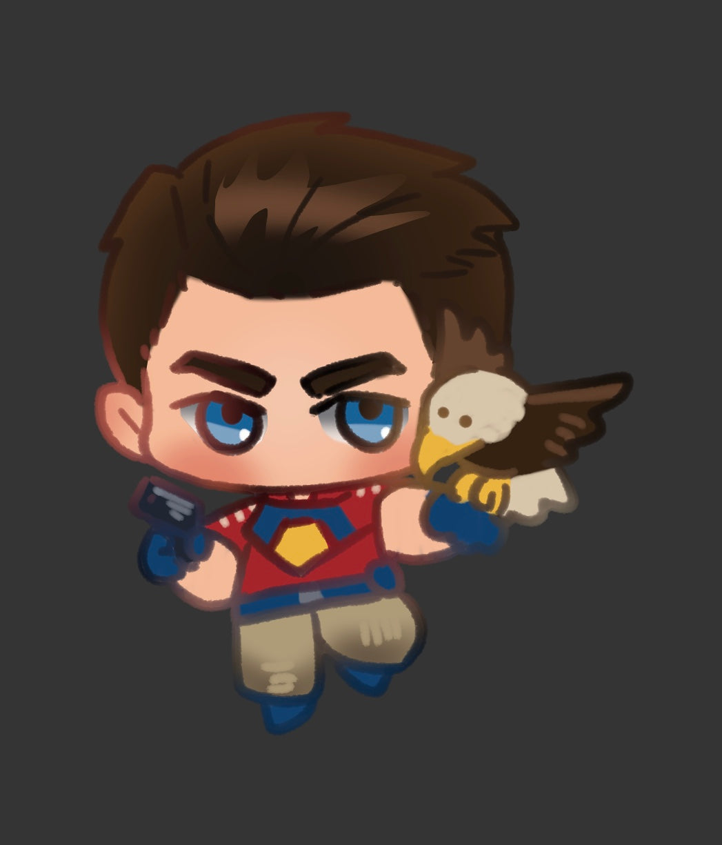 Peacemaker Keychain