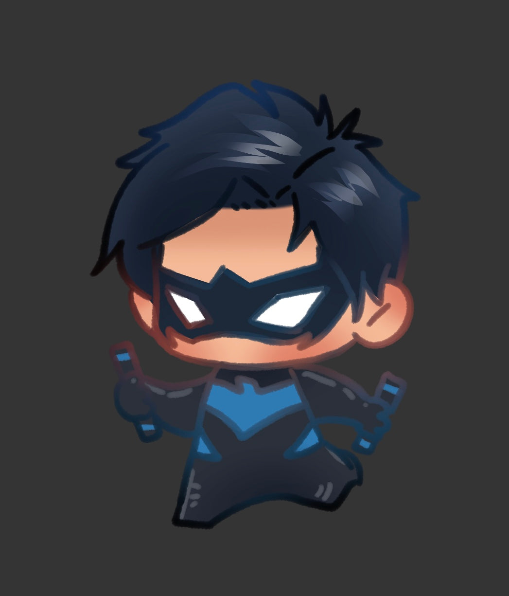 Nightwing Keychain