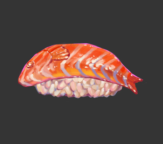 Sushi Fih Keychain