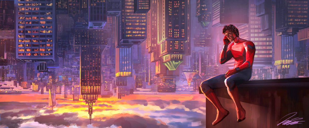 Spiderman Brand New Day Print